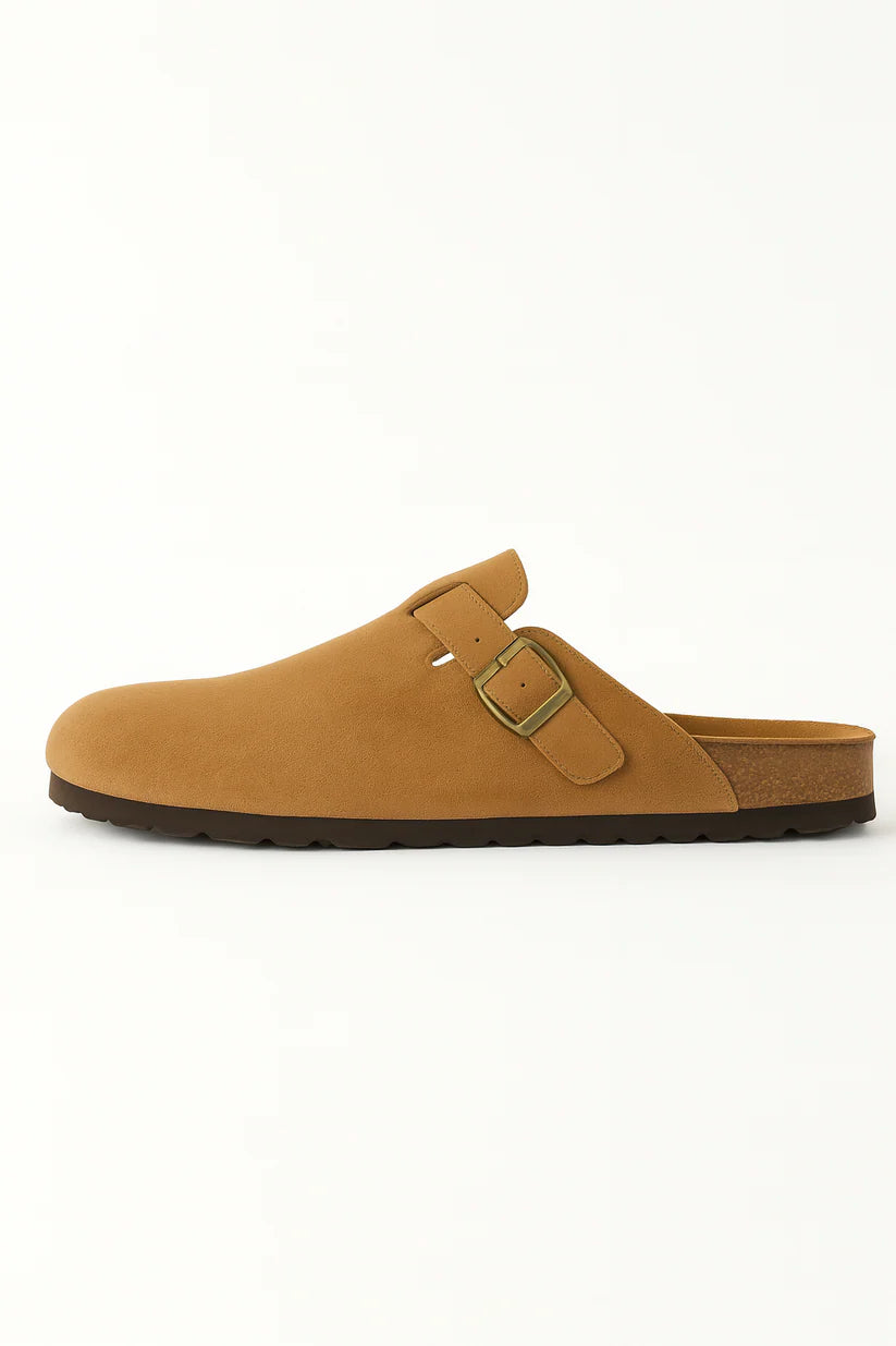 Comfora Genuine Suede Clogs