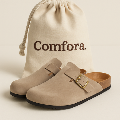 Comfora Genuine Suede Clogs
