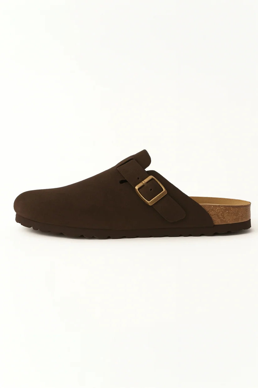 Comfora Genuine Suede Clogs