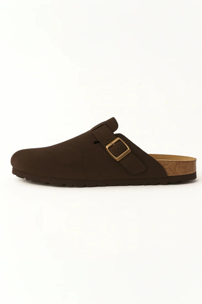 Comfora Genuine Suede Clogs