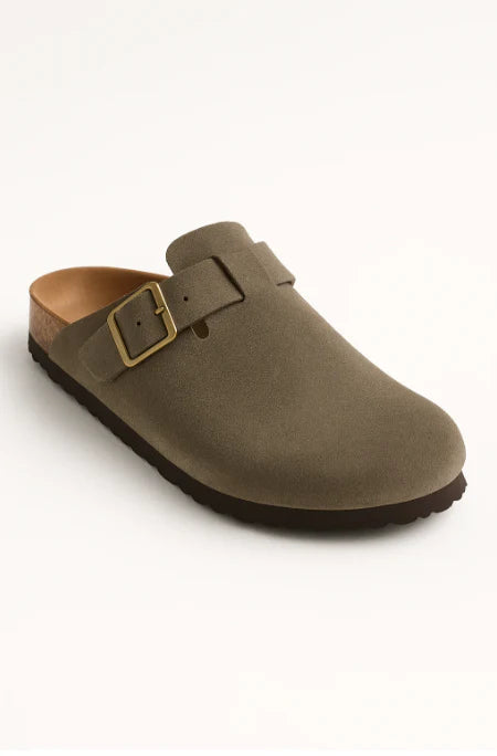 Comfora Genuine Suede Clogs