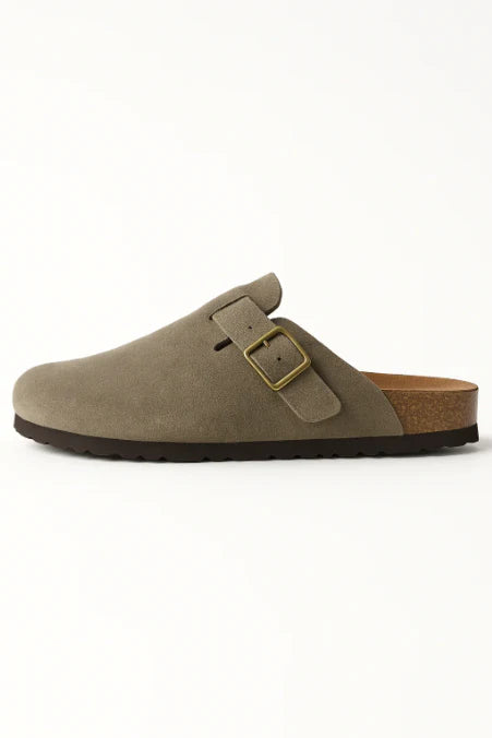 Comfora Genuine Suede Clogs