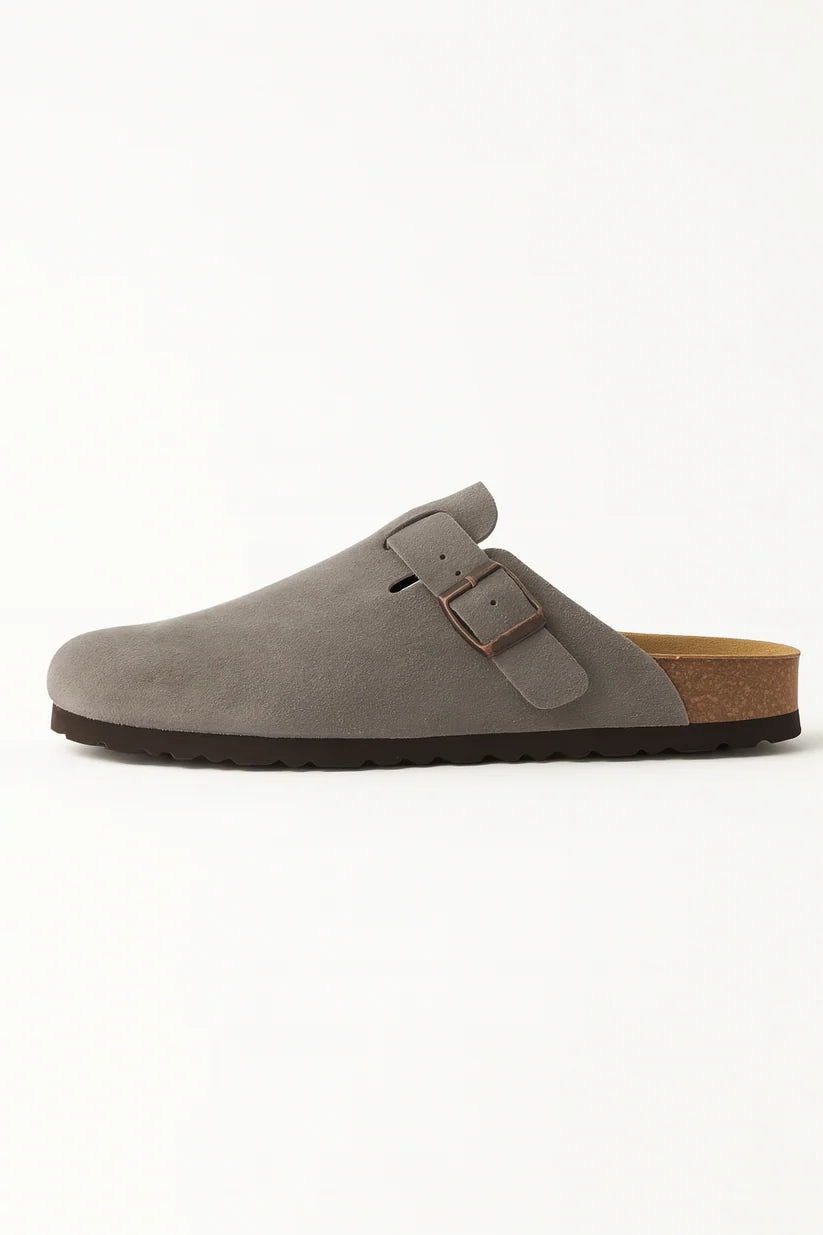 Comfora Genuine Suede Clogs