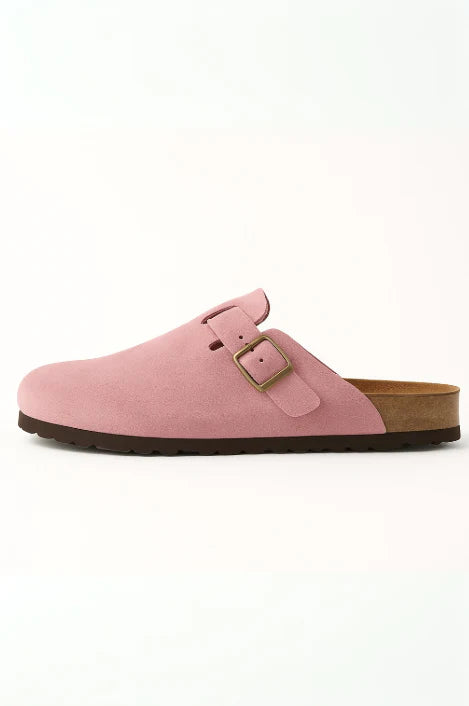 Comfora Genuine Suede Clogs