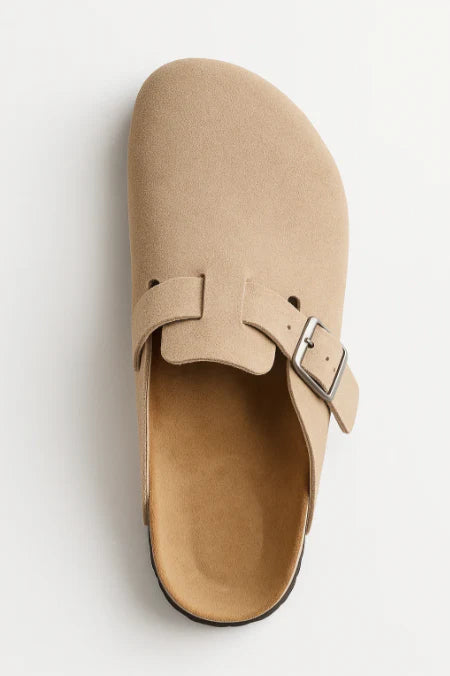 Comfora Genuine Suede Clogs